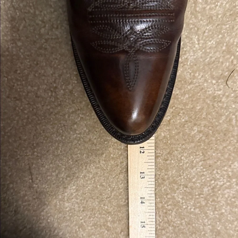 Laredo Dark Brown Leather upper Boots sz men’s 9D
